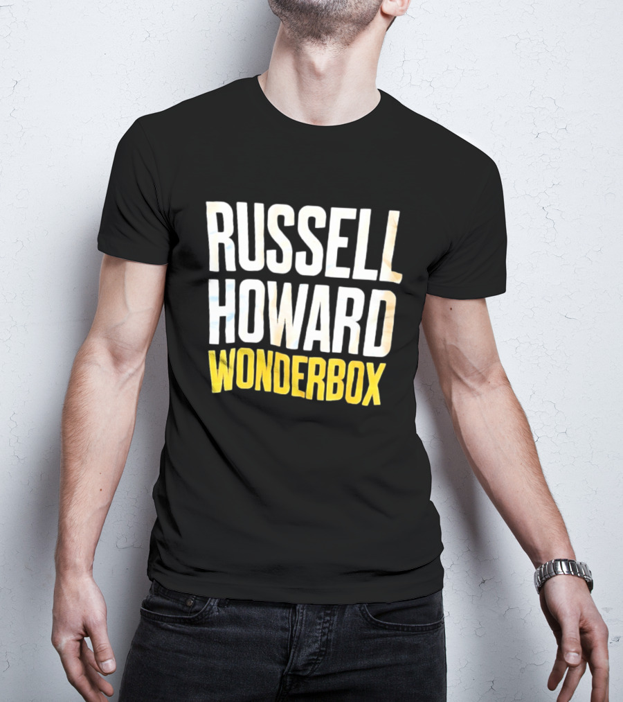 Russell Howard Wonderbox Comedy Tour Stand Up T-Shirt
