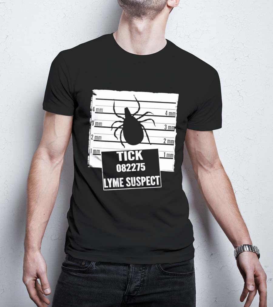 Tick 082275 Lyme Suspect Shot Insect T-Shirt