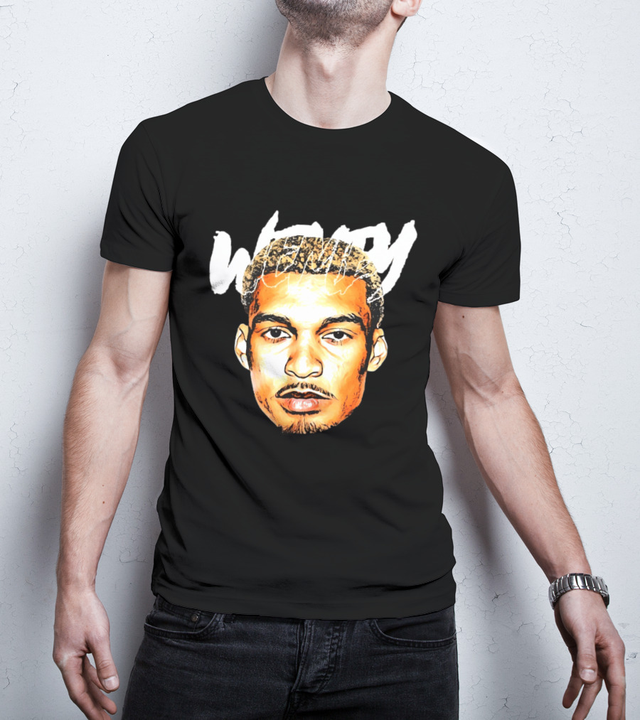 Victor Wenby Bold Basketball Star Big Head T-Shirt