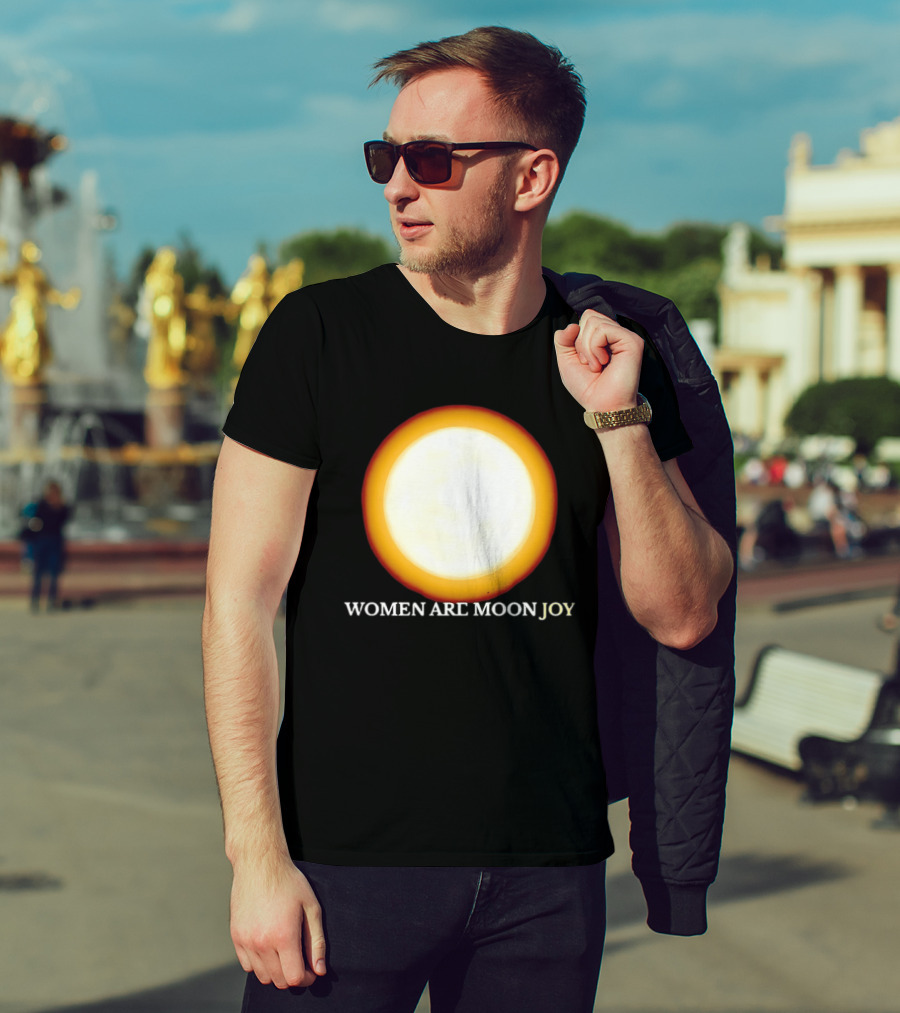 Women Are Moon Joy Full Moon Glow T-Shirt