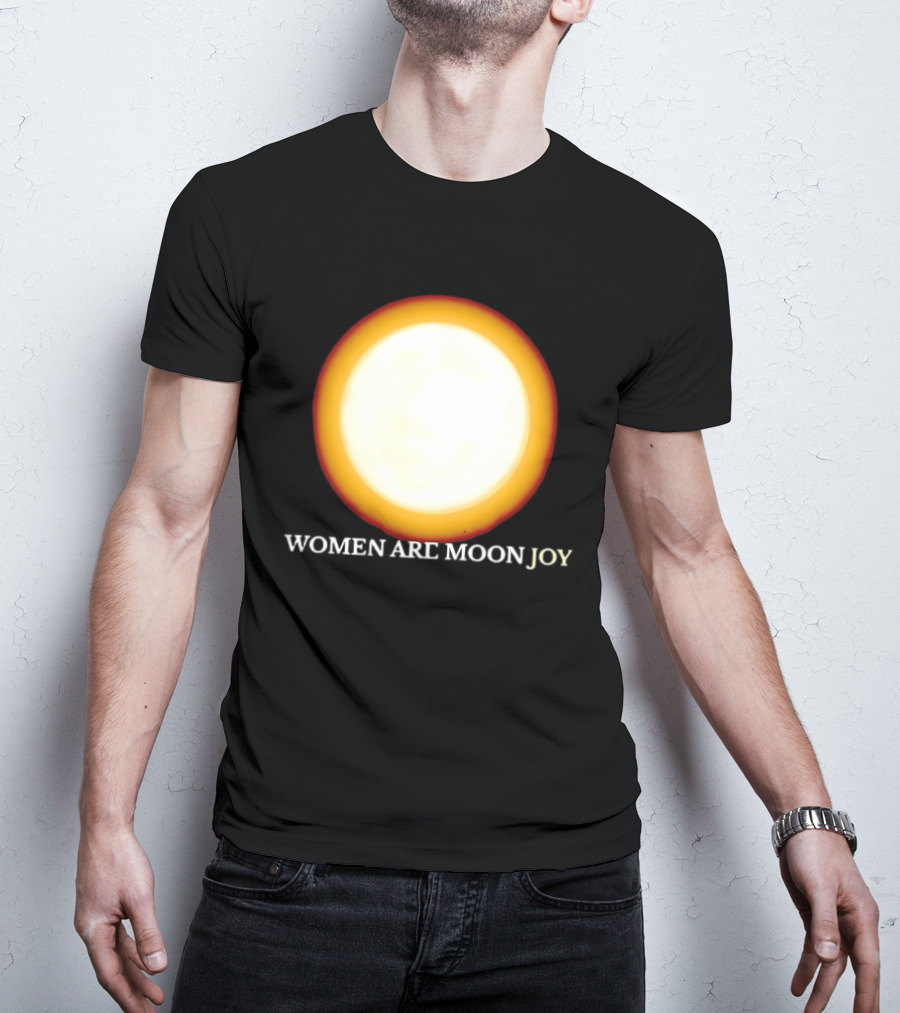 Women Are Moon Joy Full Moon Glow T-Shirt