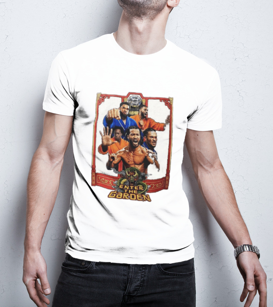 Enter The Garden Knicks Jalen Brunson Josh Hart OG Anunoby Basketball T-Shirt