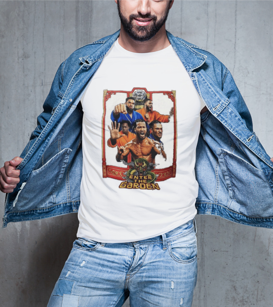 Enter The Garden Knicks Jalen Brunson Josh Hart OG Anunoby Basketball T-Shirt