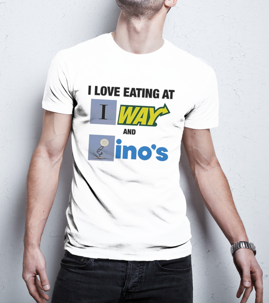 I Love Eating At IWAY And Ino's Lamp T-Shirt