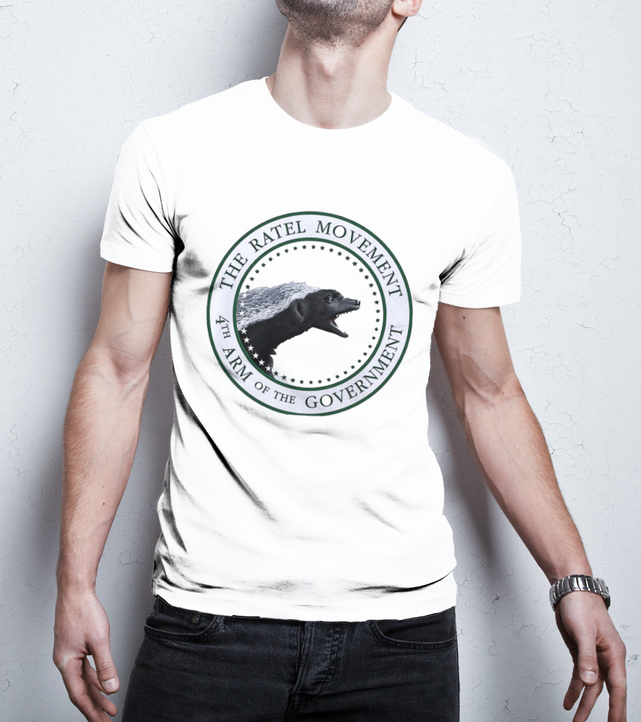 The Ratel Movement 4th Arm Of The Government Honey Badger Seal T-Shirt