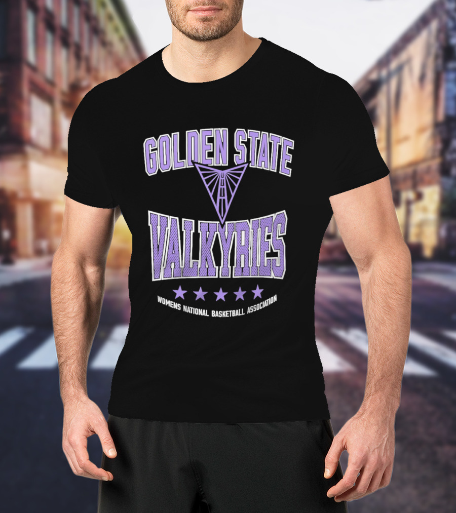 Golden State Valkyries WNBA 2026 Starter Center Squeeze Women's National Basketball Association T-Shirt