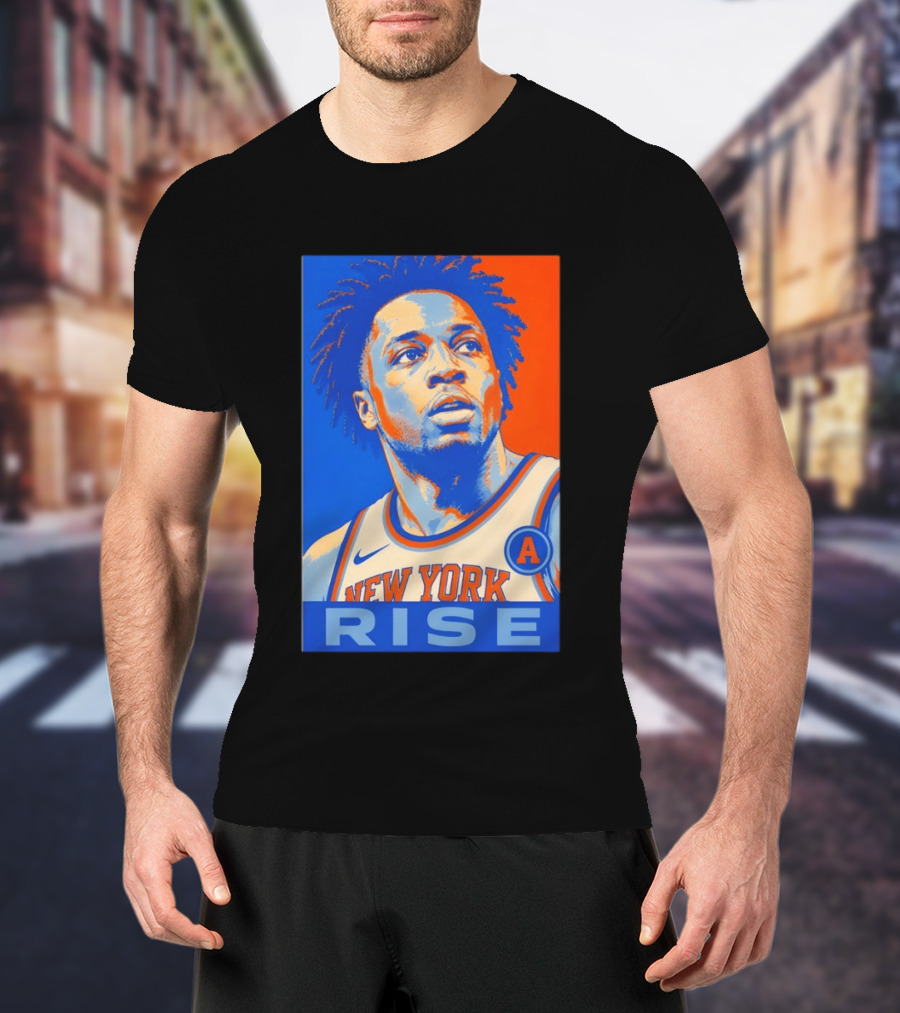 New York Knicks Rise OG Anunoby 2026 NBA Hope T-Shirt