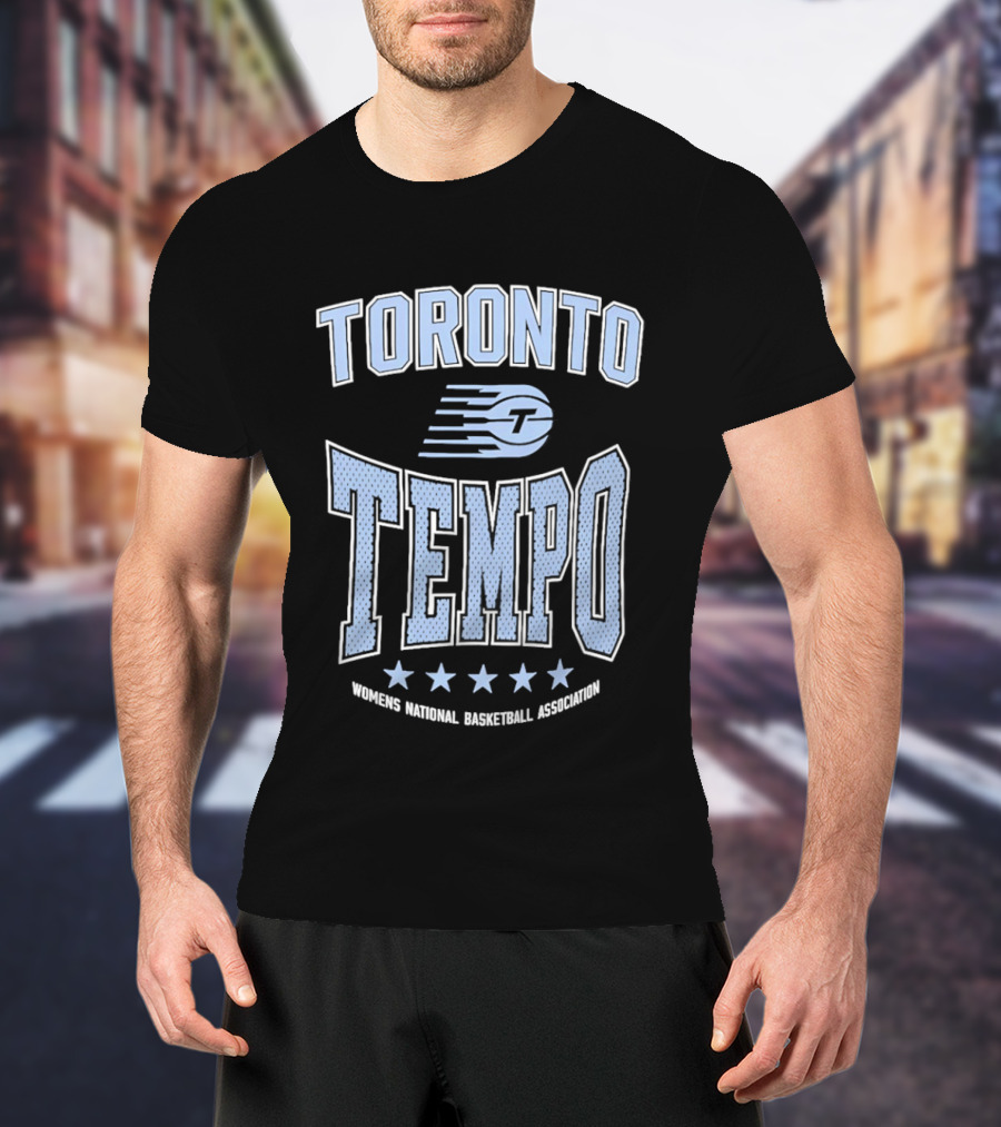 Toronto Tempo WNBA 2026 Women's National Basketball Association Starter Center Squeeze T-Shirt