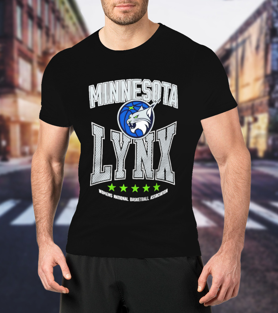 Minnesota Lynx Women's National Basketball Association Stars T-Shirt