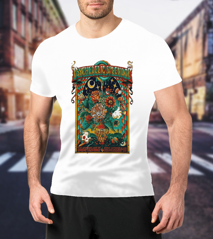 Psychedelic Splendor Asmita Winery Heaven Kennedy Mattatuck Museum June 13 September 20 2026 Waterbury Connecticut T-Shirt