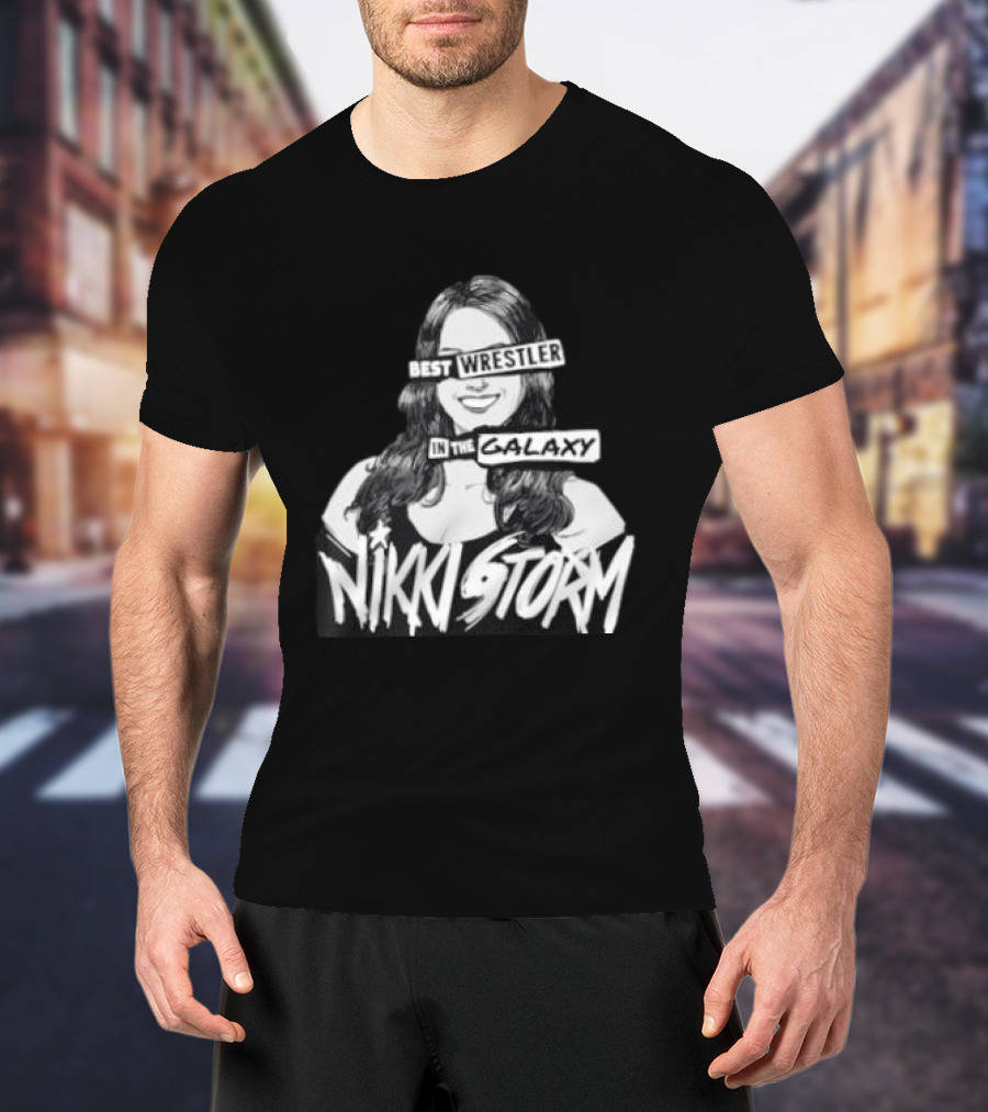 Nikki Storm Best Wrestler In The Galaxy WWE T-Shirt