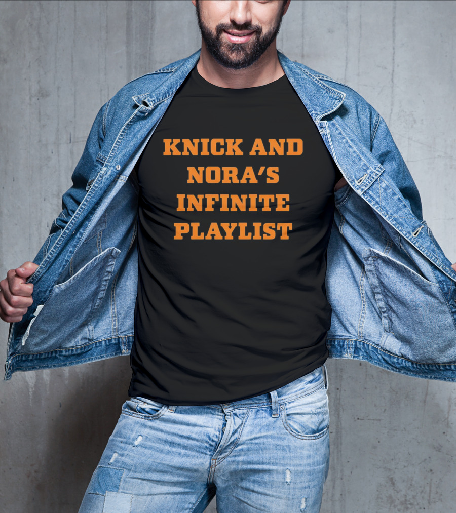 Knick And Nora's Infinite Playlist New York Knicks Always Knicks NBA Basketball 2026 T-Shirt