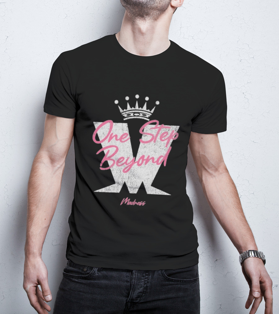 Madness One Step Beyond Crown Pink W T-Shirt