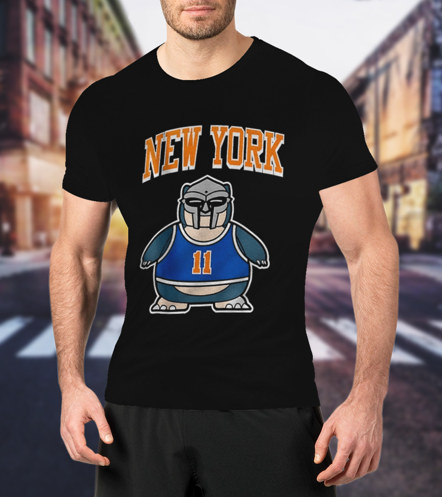 New York Knicks MF Doom Jalen Brunson #11 NBA Basketball 2026 T-Shirt