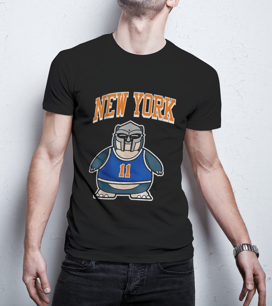 New York Knicks MF Doom Jalen Brunson #11 NBA Basketball 2026 T-Shirt