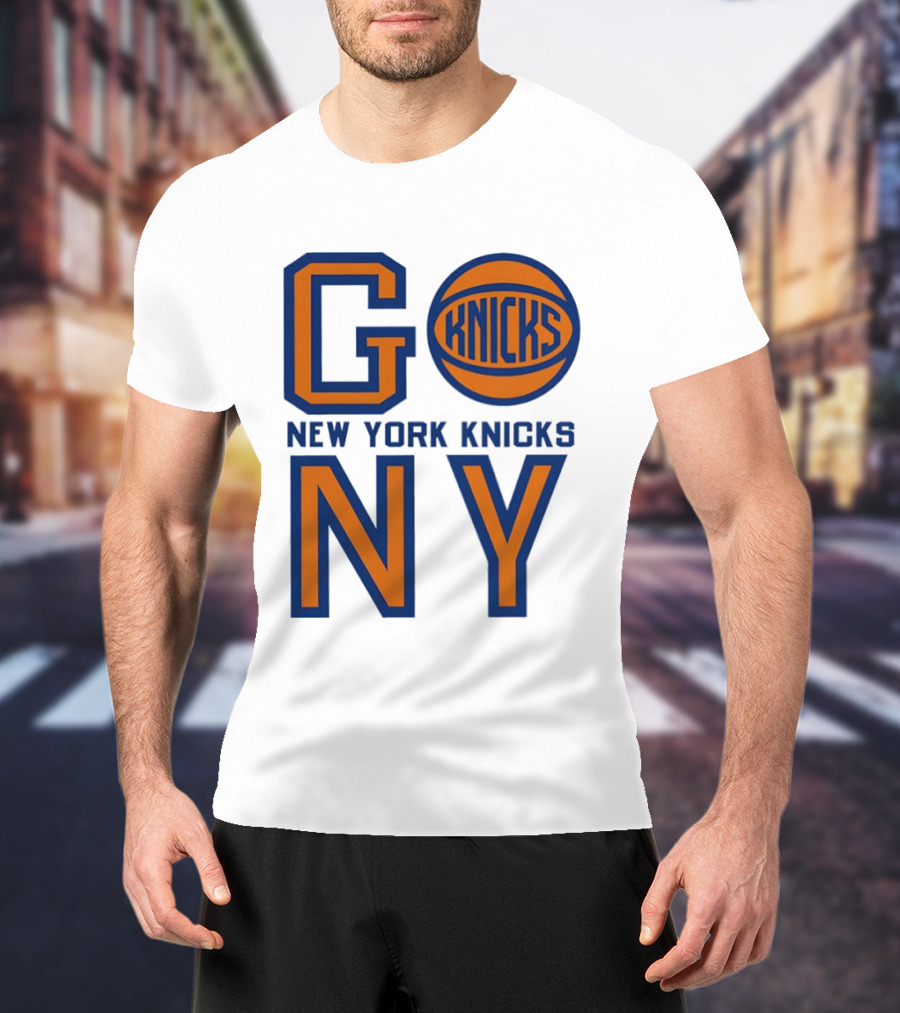 New York Knicks Go NY Basketball Team Fan T-Shirt
