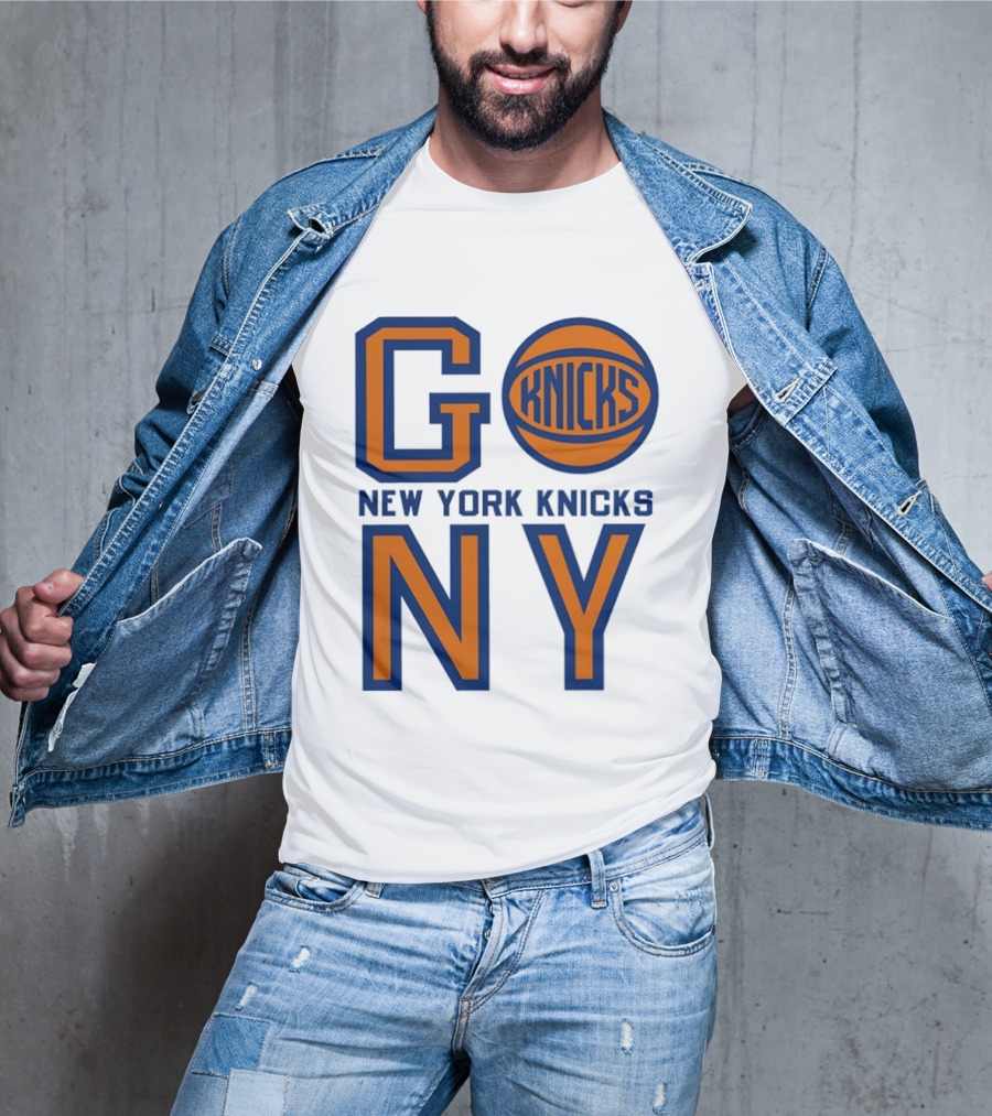 New York Knicks Go NY Basketball Team Fan T-Shirt