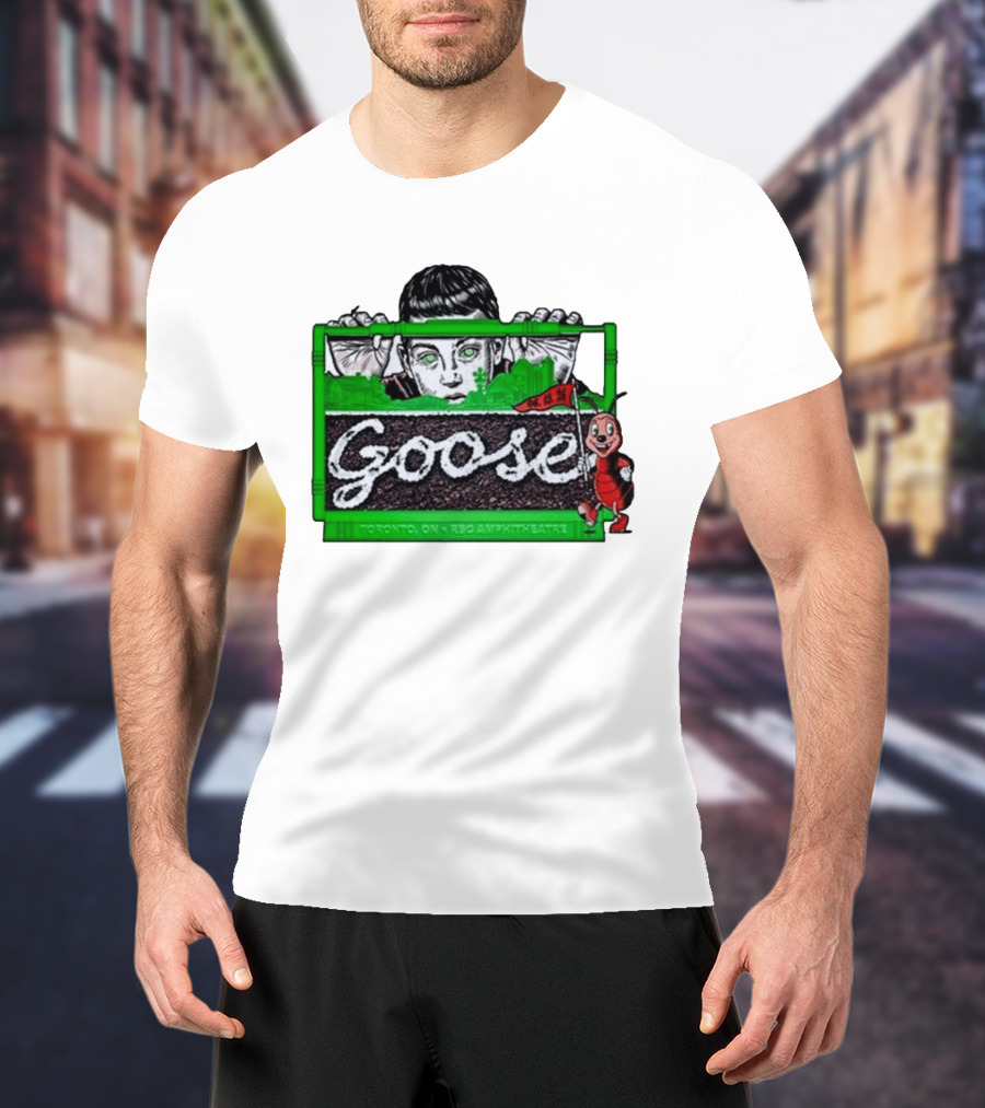 Goose June 13 2026 RBC Amphitheatre Toronto ON O.G.A.L Giant Kid And Ant T-Shirt