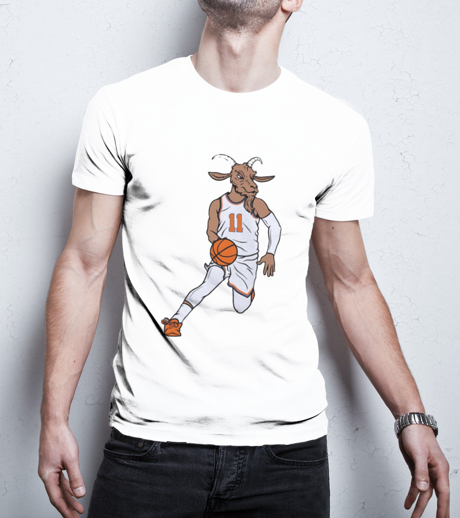 Jalen Brunson Goat 11 New York Knicks NBA Basketball T-Shirt