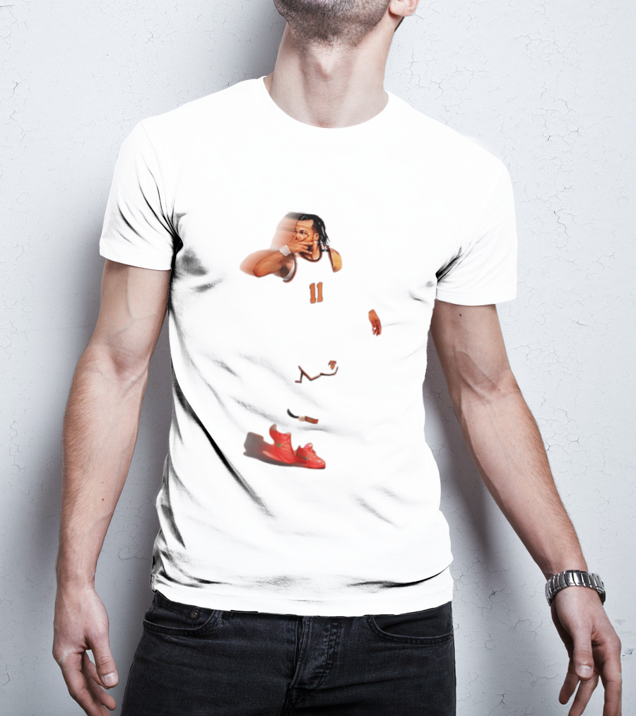 Jalen Brunson New York Knicks NBA Player Unique Distorted T-Shirt