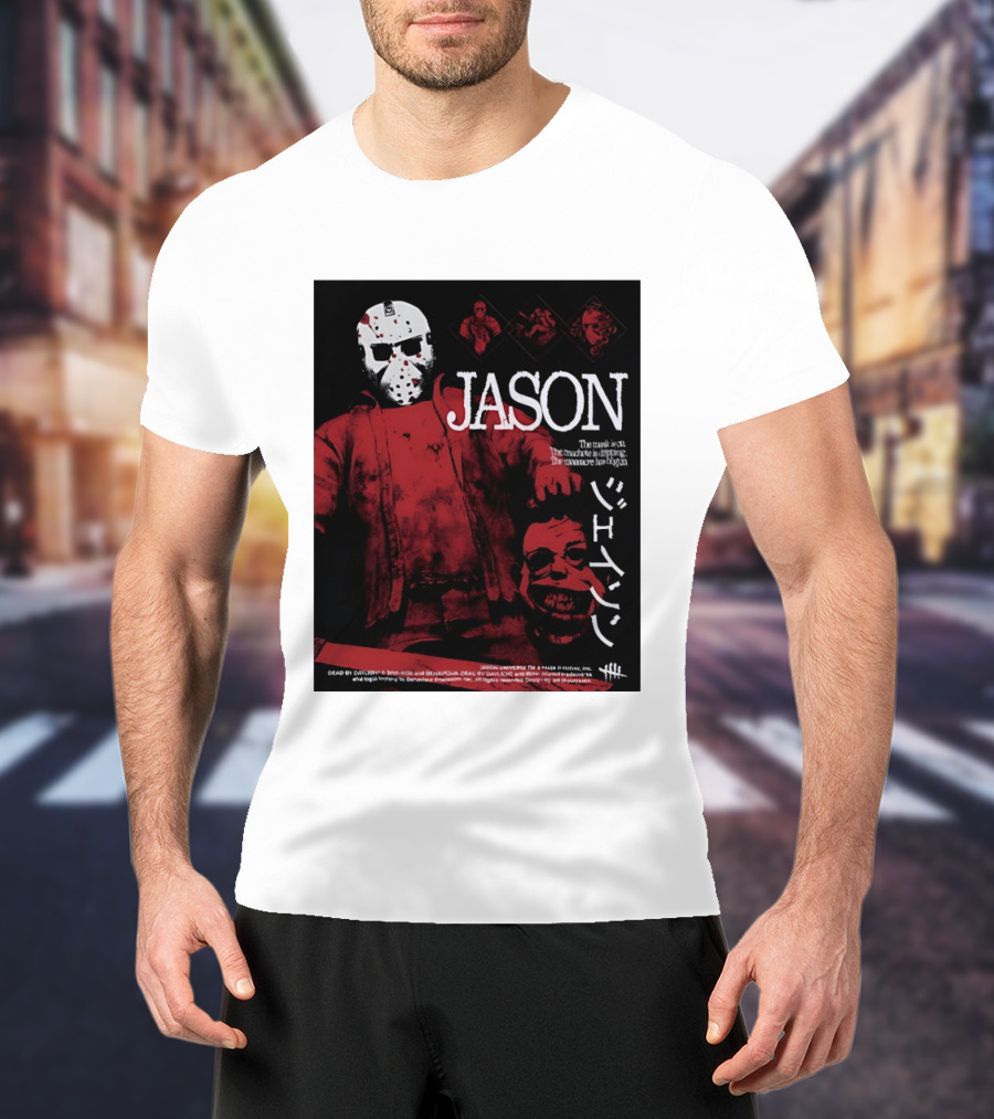 Jason Voorhees Slasher Movie Japanese T-Shirt