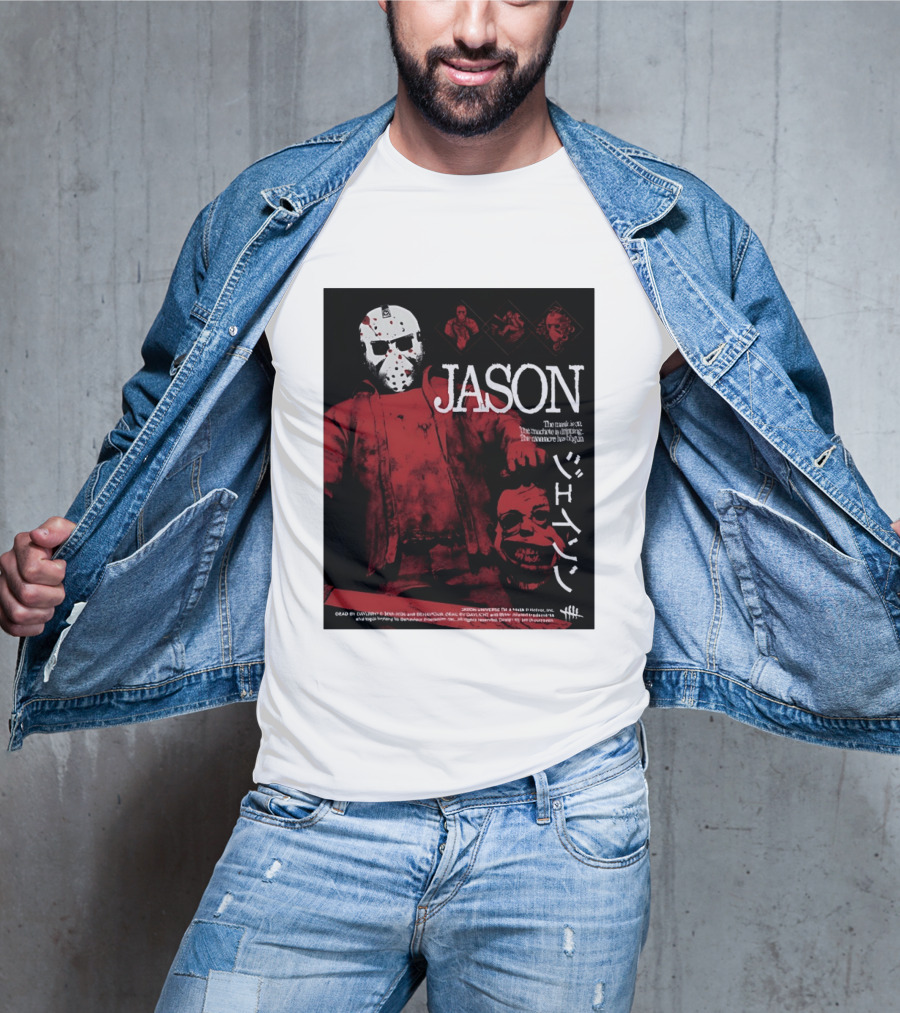 Jason Voorhees Slasher Movie Japanese T-Shirt