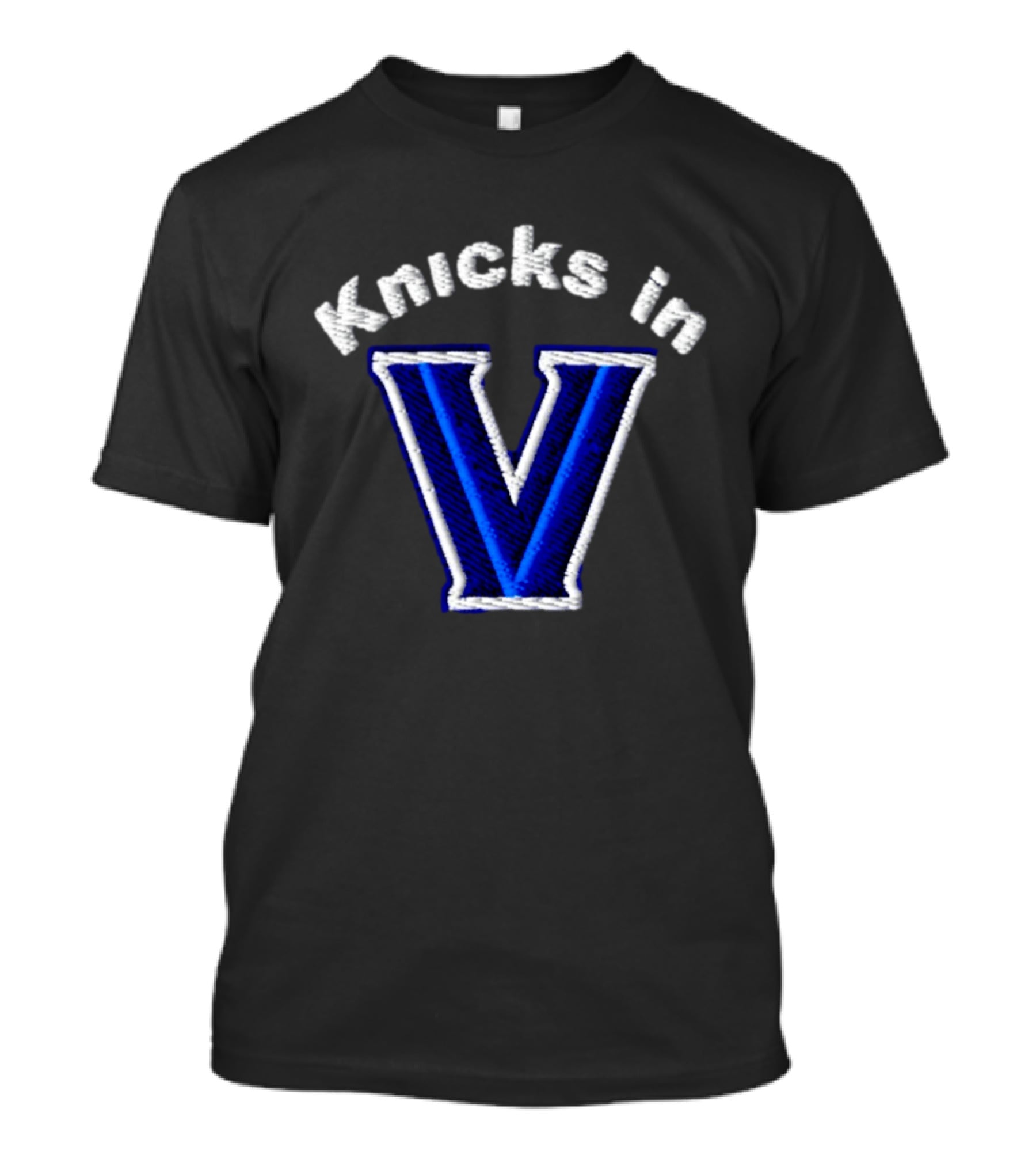 Knicks In V Basketball New York Villanova Wildcats T-Shirt