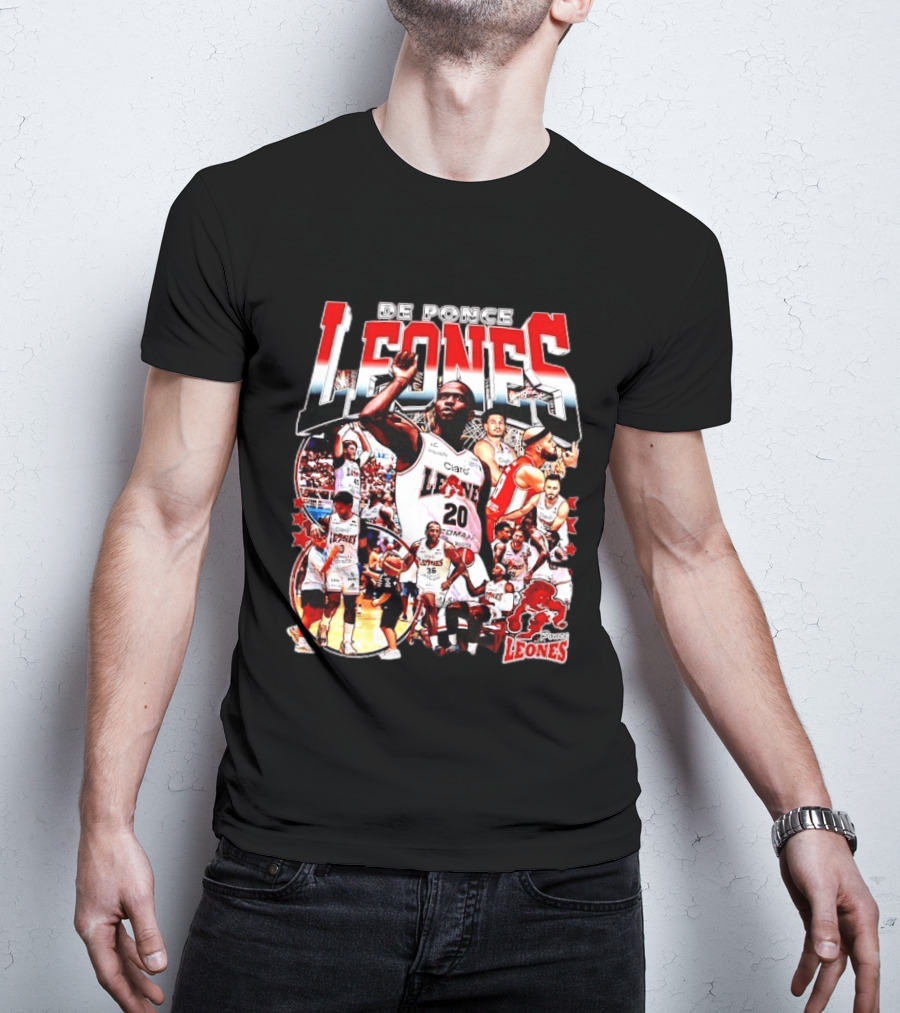 Leones De Ponce Basketball Team Players NBA All Stars T-Shirt