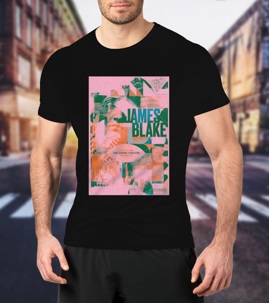 James Blake June 11 2026 Greek Theatre Berkeley CA T-Shirt