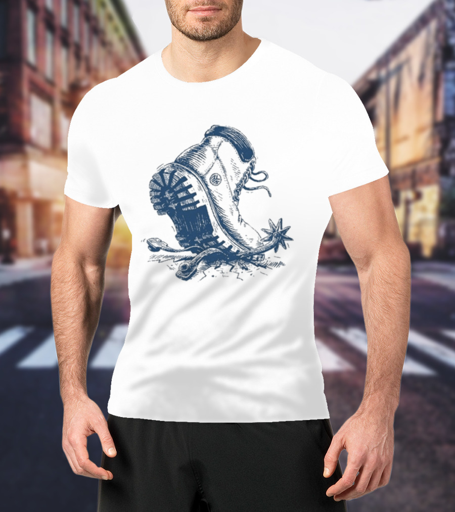 Dylan Goldberger New York Knicks Collaboration Blue T-Shirt