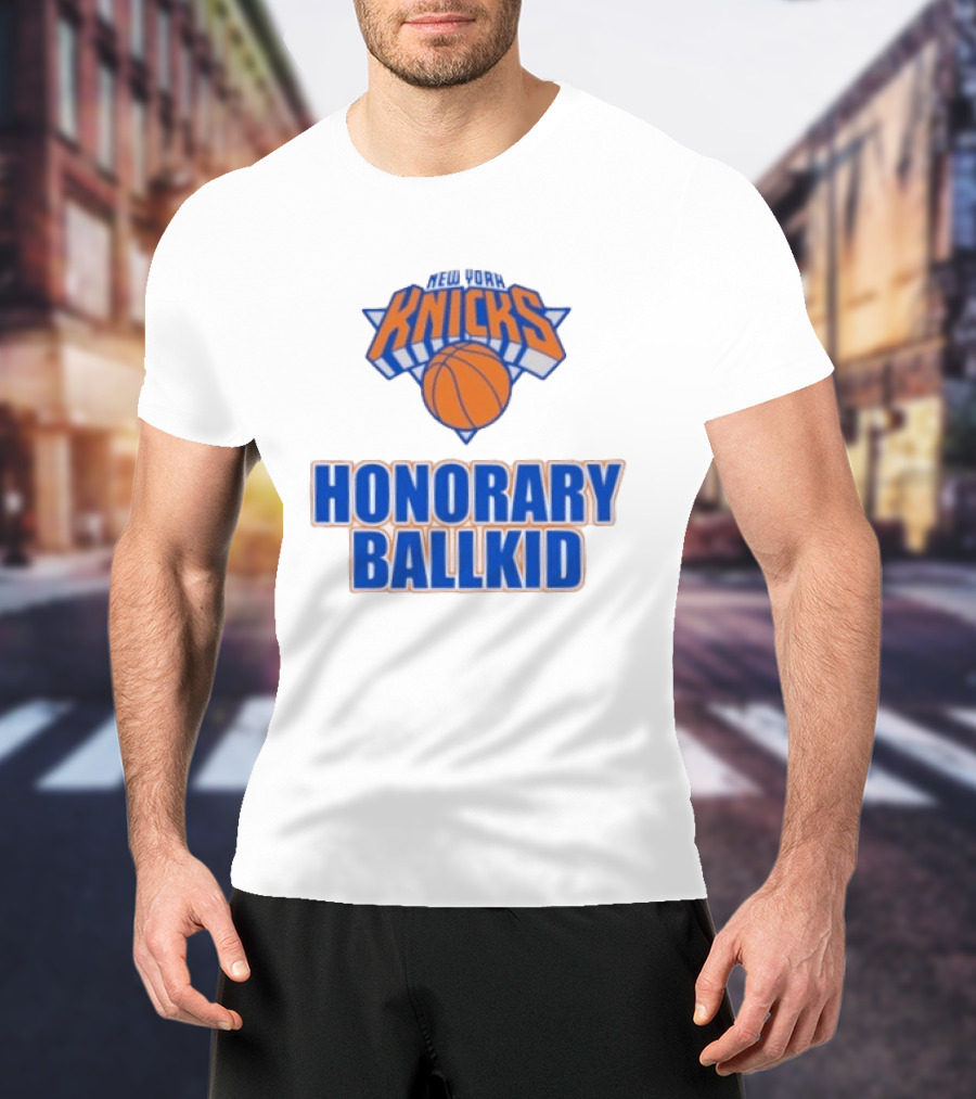 New York Knicks Honorary Ballkid Recognition T-Shirt