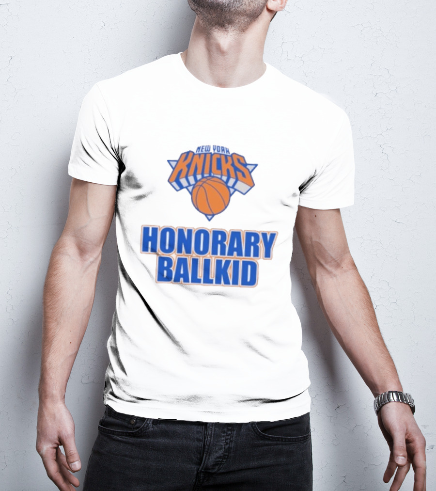 New York Knicks Honorary Ballkid Recognition T-Shirt