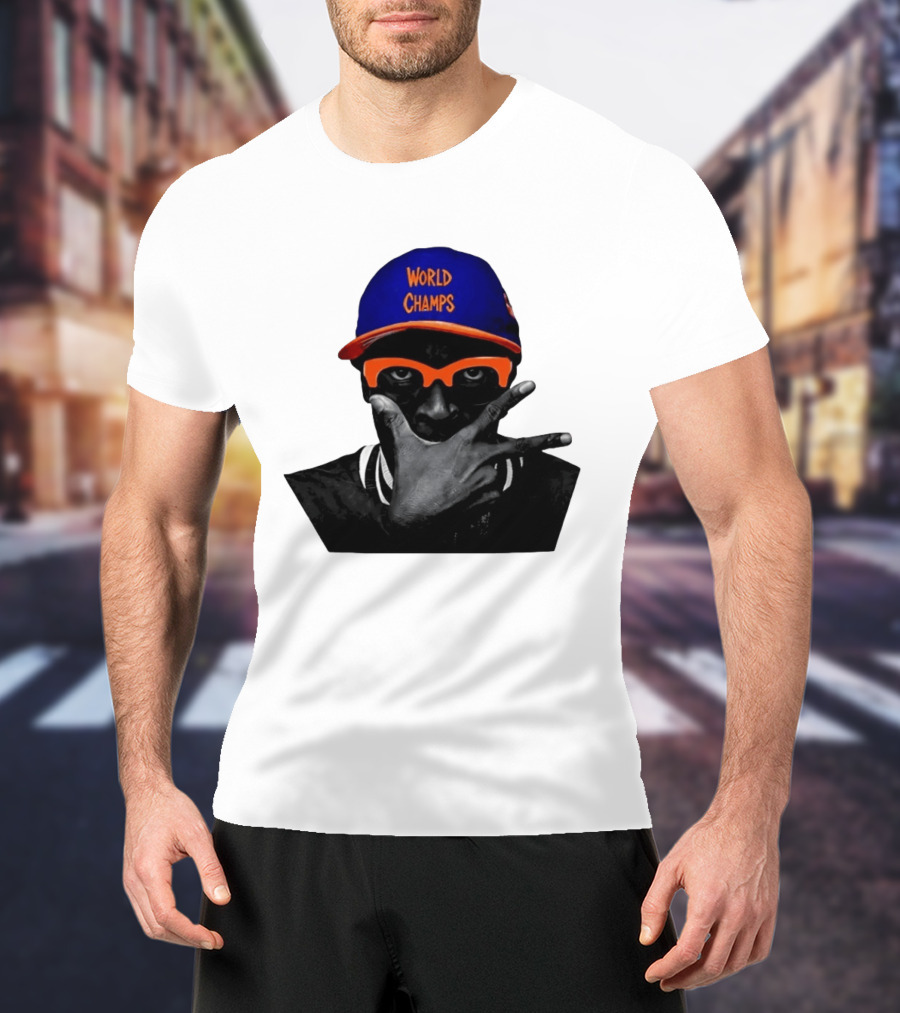 Spike Lee Knicks World Champs Alway Knicks T-Shirt