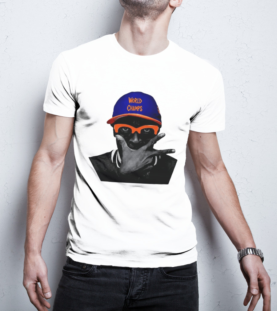 Spike Lee Knicks World Champs Alway Knicks T-Shirt