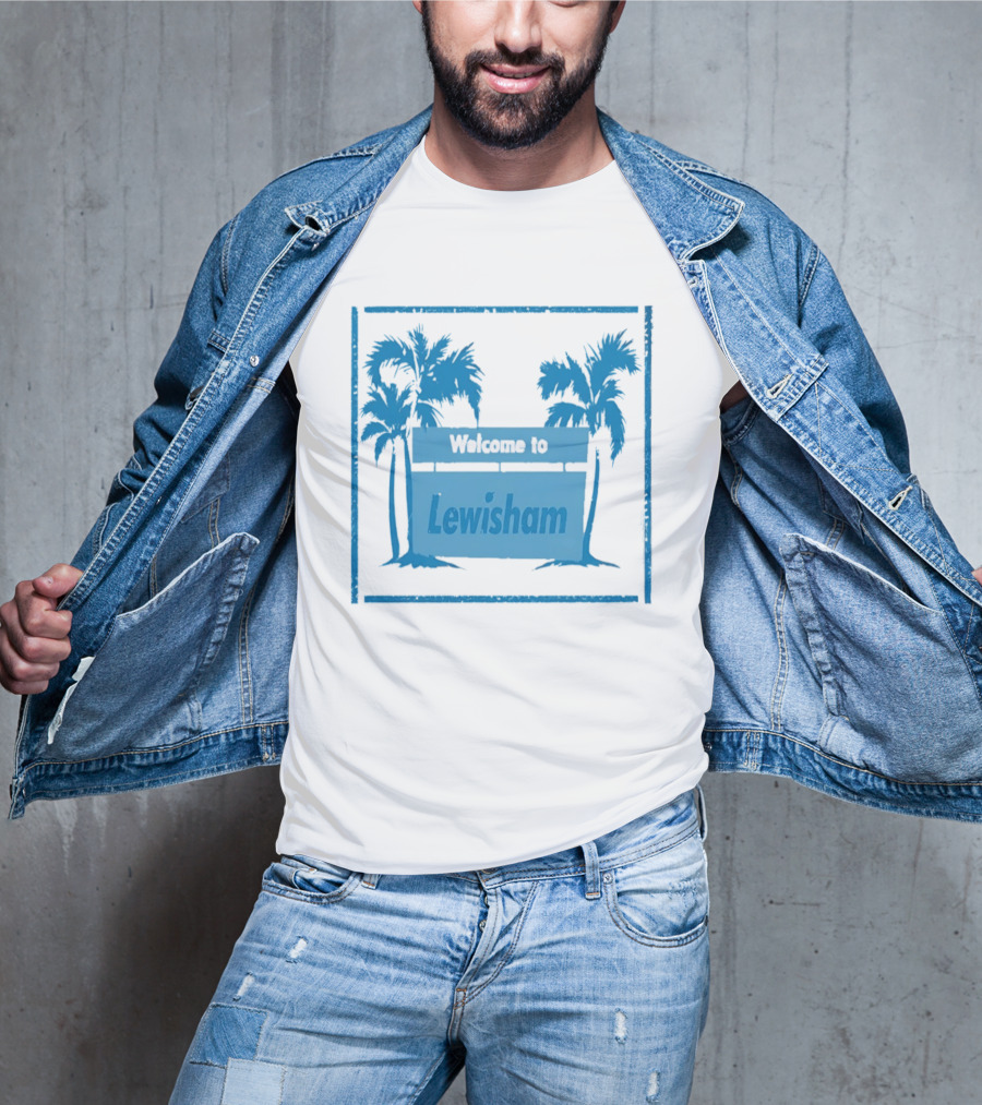 Supergirl Milly Alcock Welcome To Lewisham Palm Trees T-Shirt