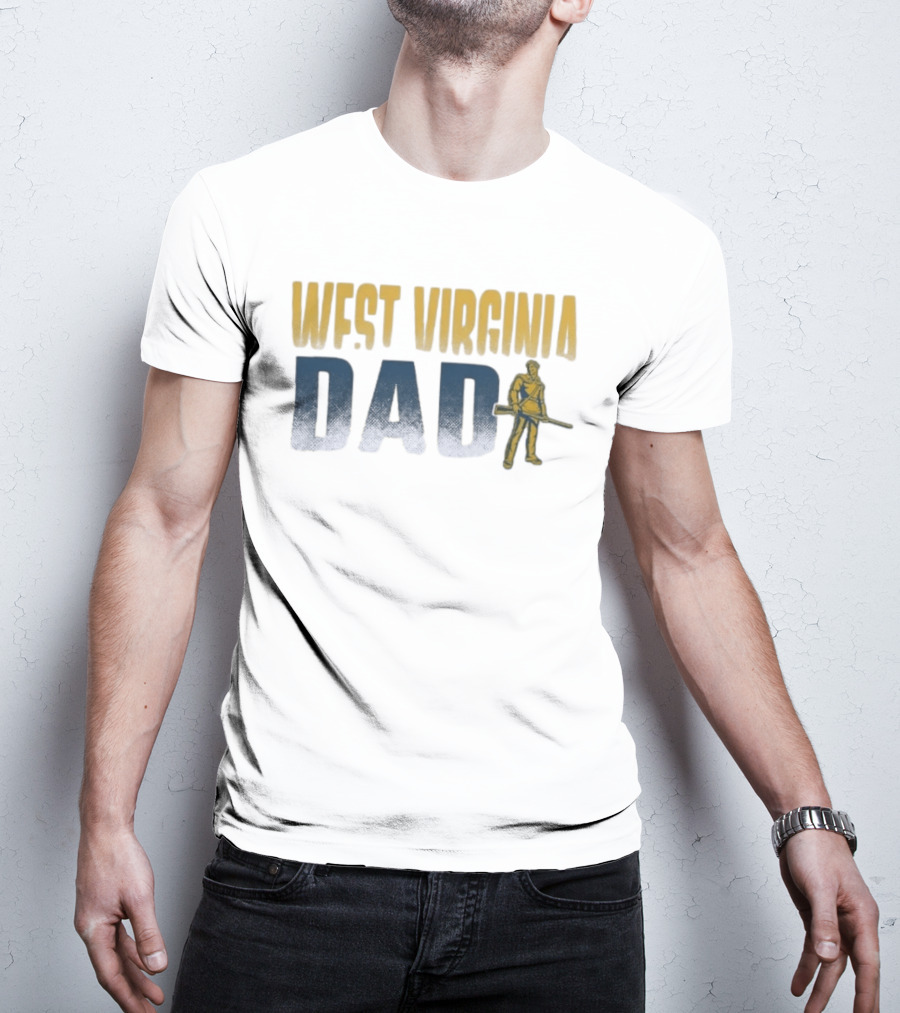 West Virginia Dad Mountaineer Spirit T-Shirt