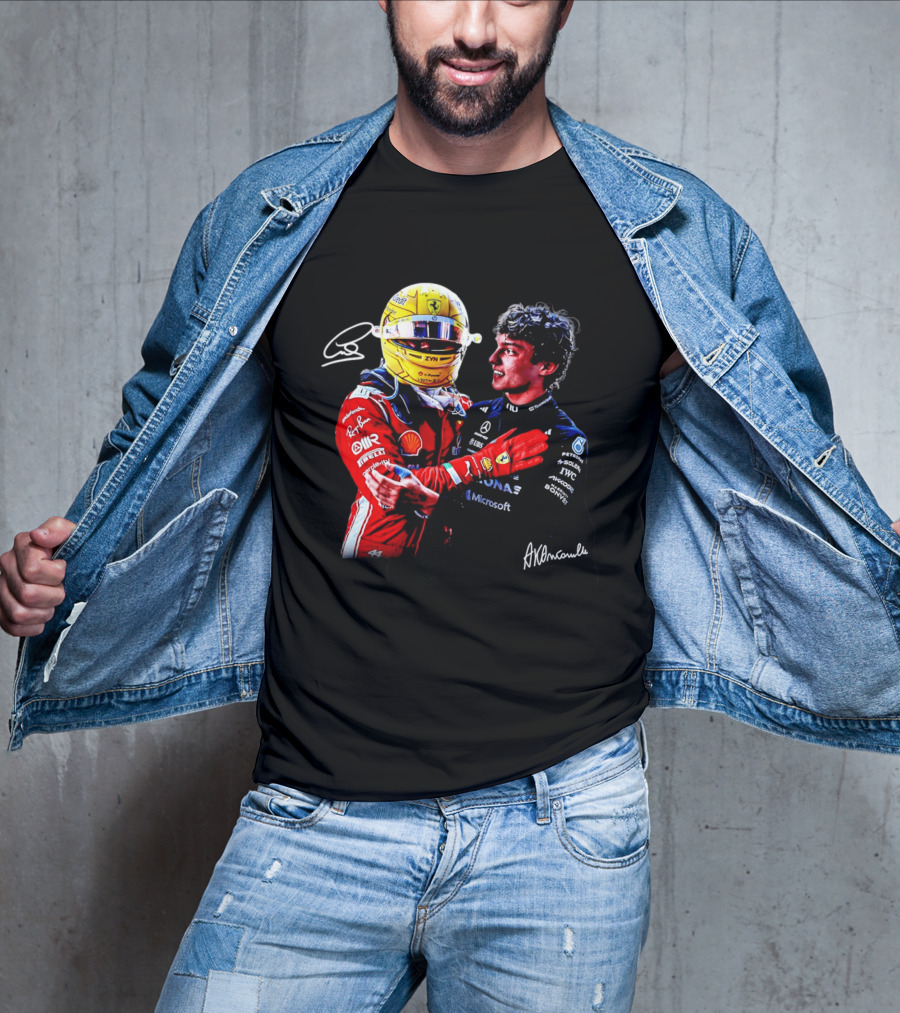 Ferrari Shell Mercedes Petronas Racing Embrace ZYN Microsoft T-Shirt