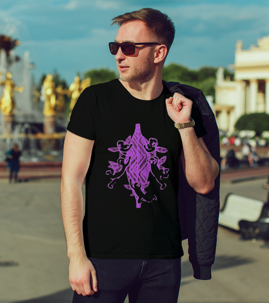 Gammin Threads Protect Trans Mob Purple Tribal T-Shirt