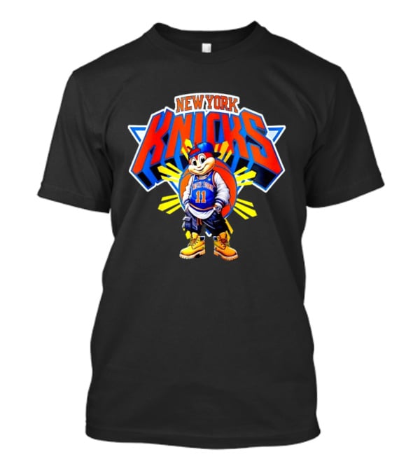 New York Knicks Jollibee Jalen Brunson Basketball Collaboration T-Shirt