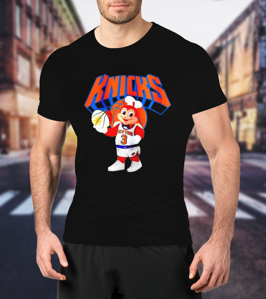 Jollibee New York Knicks Collaboration Jersey 3 T-Shirt