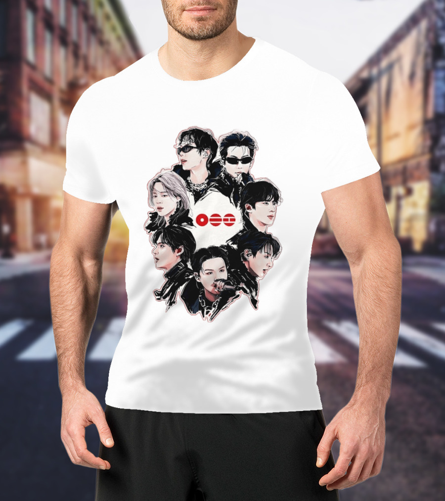 BTS Kpop ARMY Concert Seven Members T-Shirt