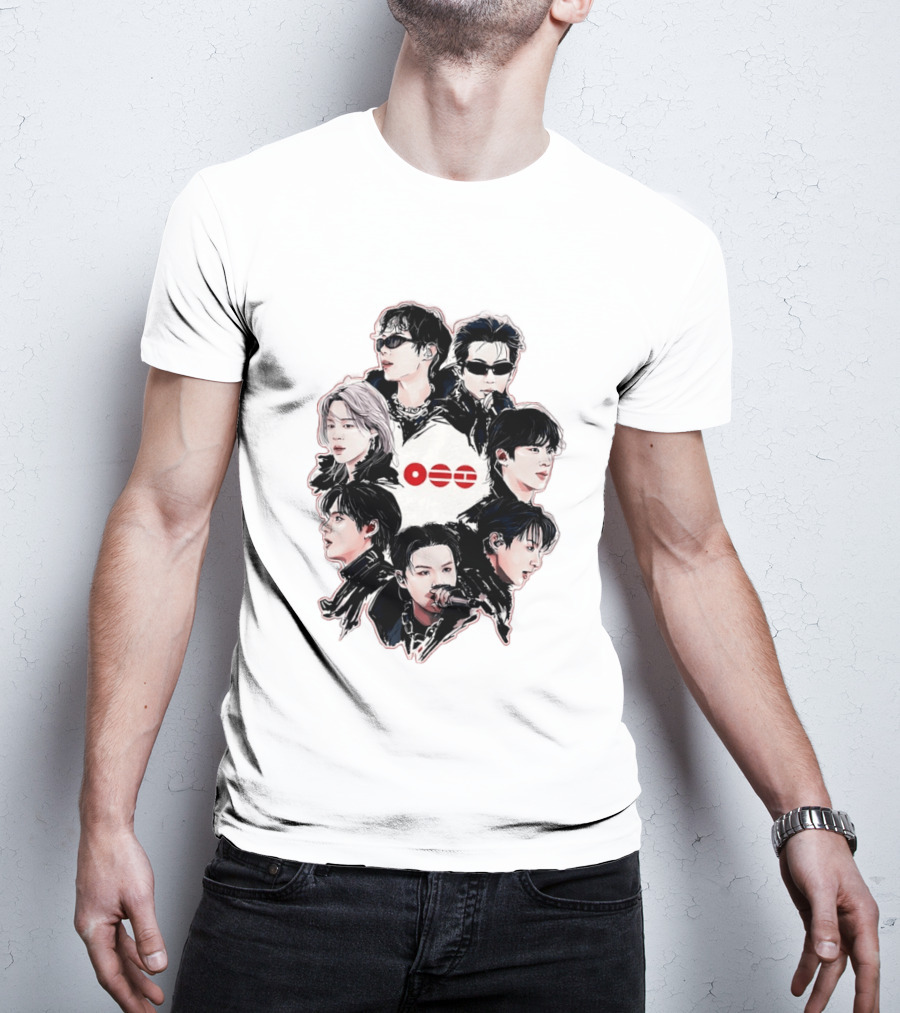 BTS Kpop ARMY Concert Seven Members T-Shirt