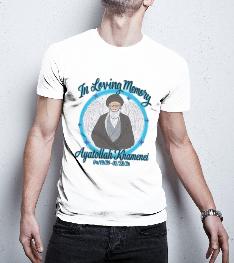 In Loving Memory Ayatollah Khamenei 041939 022826 T-Shirt