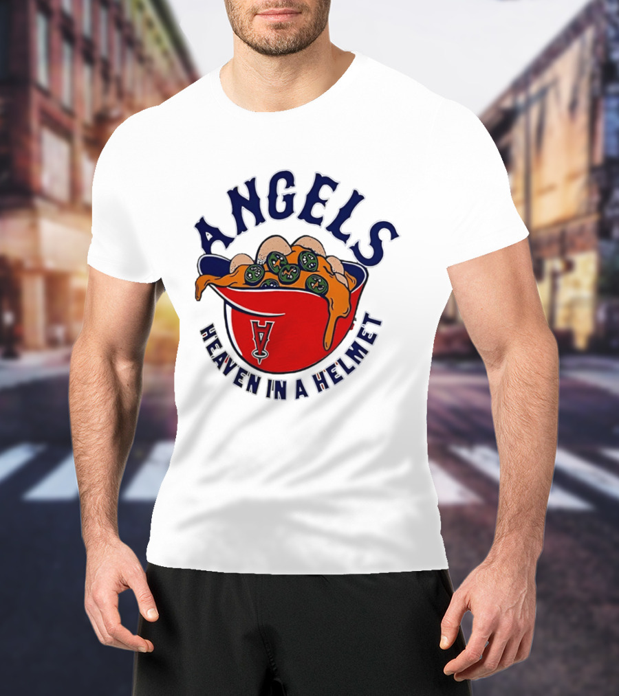 Los Angeles Angels Heaven In A Helmet T-Shirt