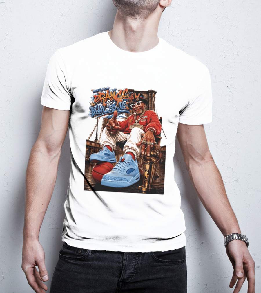 Director Orange And Blue New Champions NBA Basketball T-Shirt