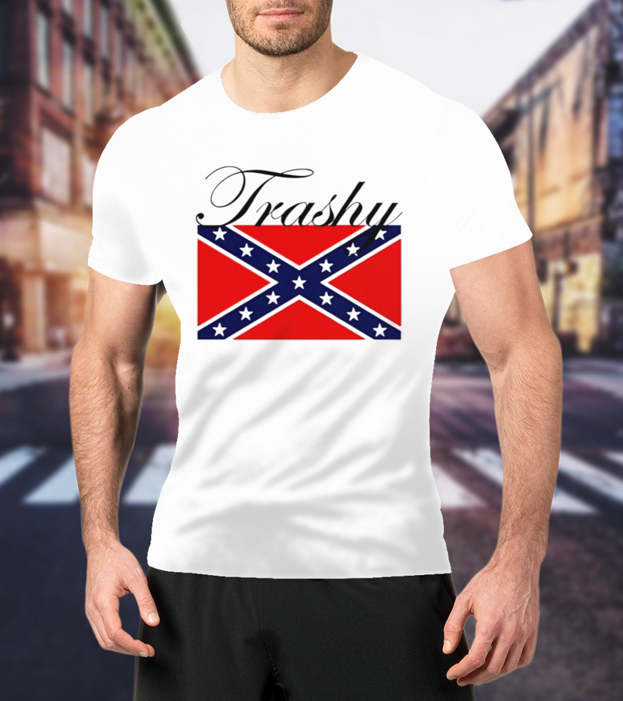 Trashy Confederate Flag Classic T-Shirt