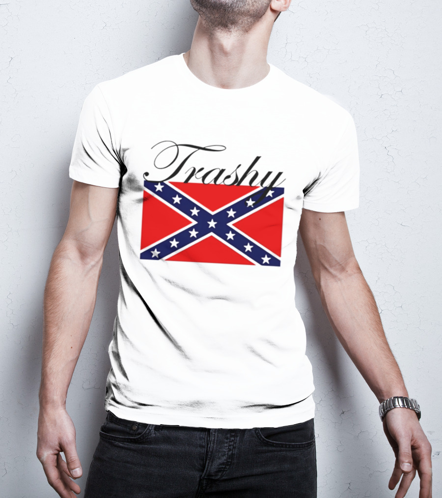 Trashy Confederate Flag Classic T-Shirt