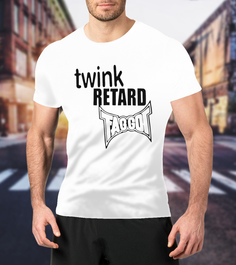 Twink Retard Faggot And I Have A Gun T-Shirt
