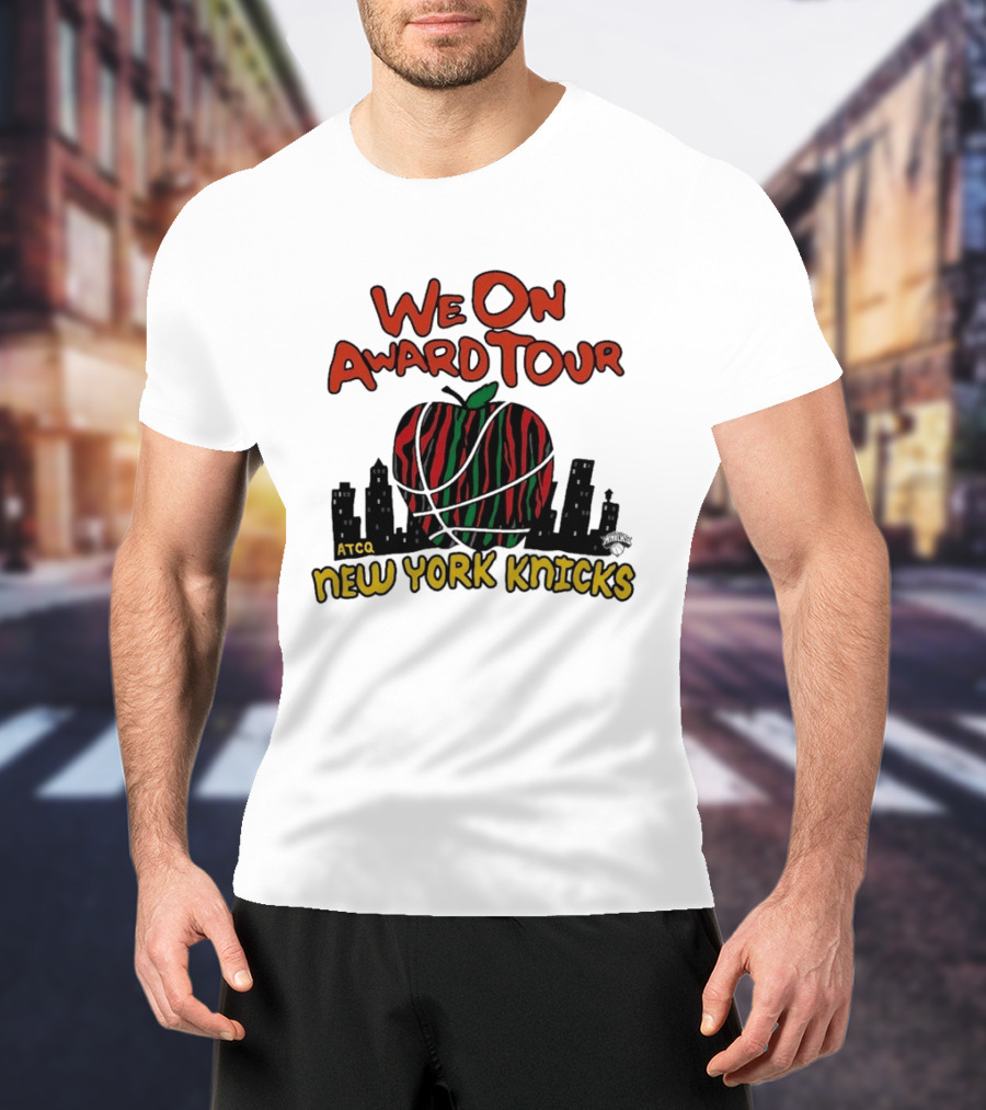 We On Award Tour A Tribe Called Quest New York Knicks T-Shirt
