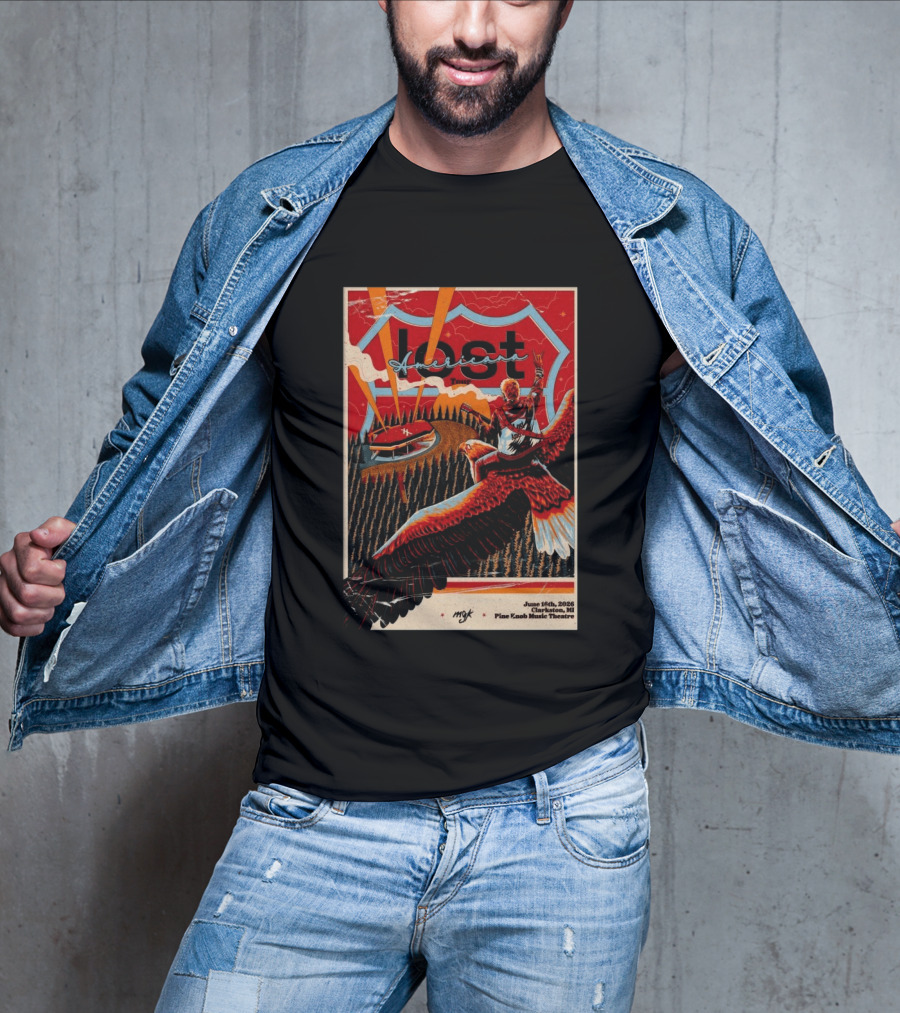 MCK Lost Americana Tour June 16 2026 Clarkston MI Pine Knob Music Theatre T-Shirt